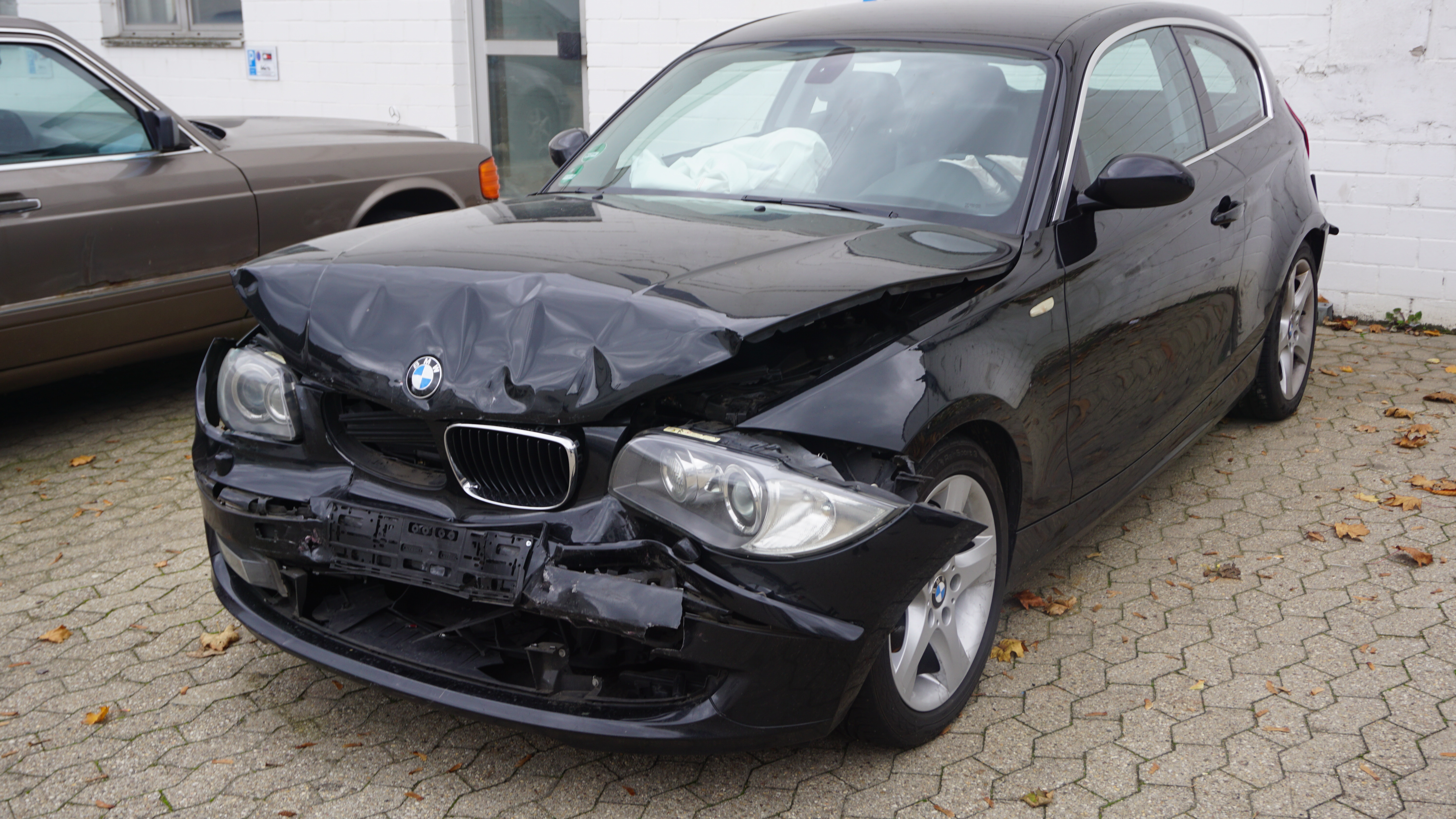 BMW Totalschaden Front